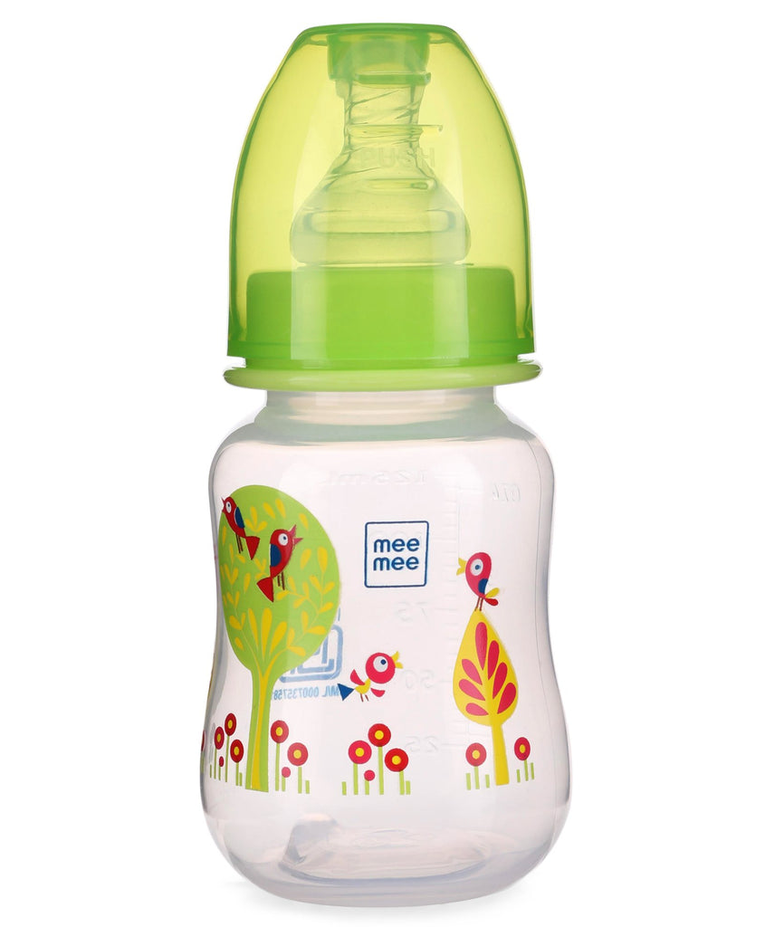 Mee Mee Premium Baby Feeding Bottle 1m+ (Green)