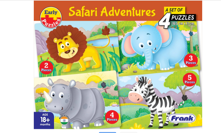 Frank Safari Adventures Puzzle