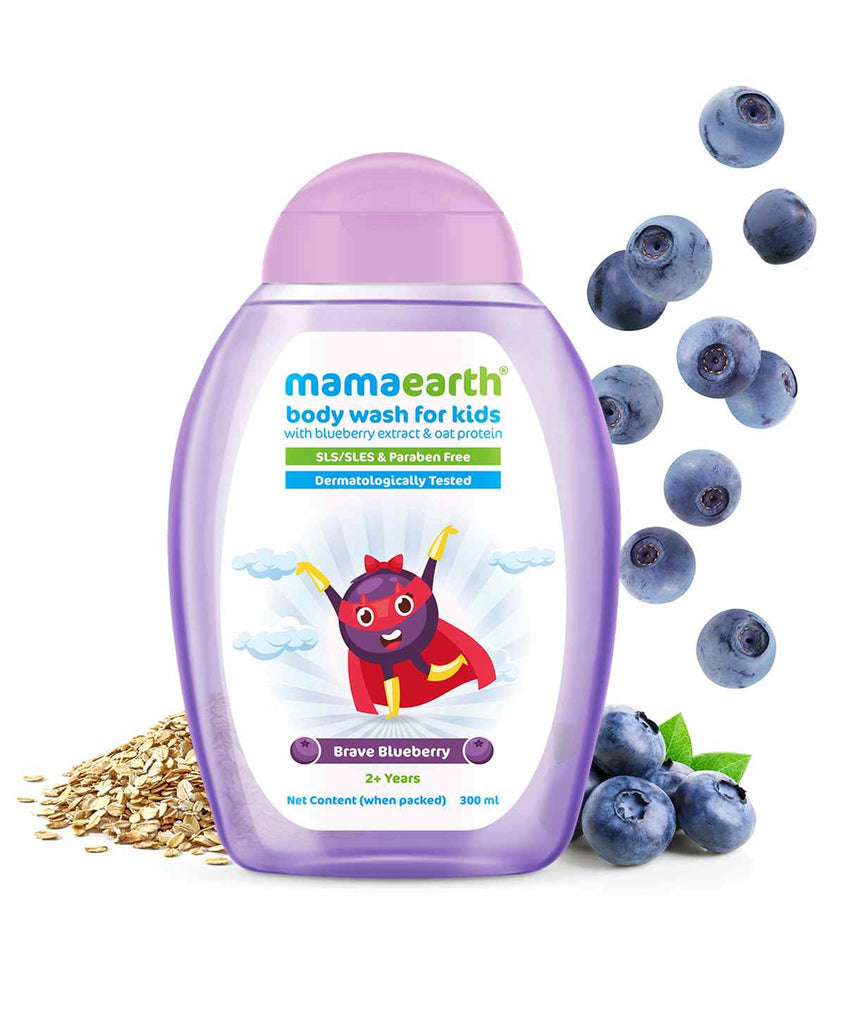 Mamaearth Brave Blueberry Body Wash 300ml