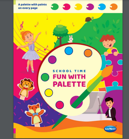 Navneet Fun With Palette Colouring Book