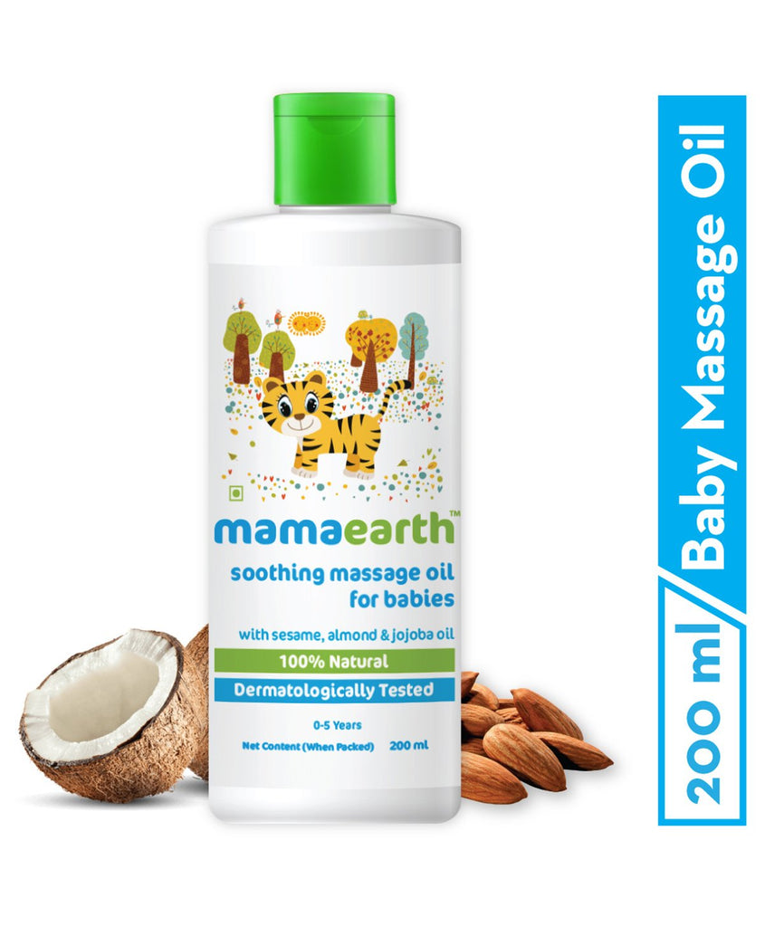 Mamaearth Soothing Massage Oil Babies 200ml