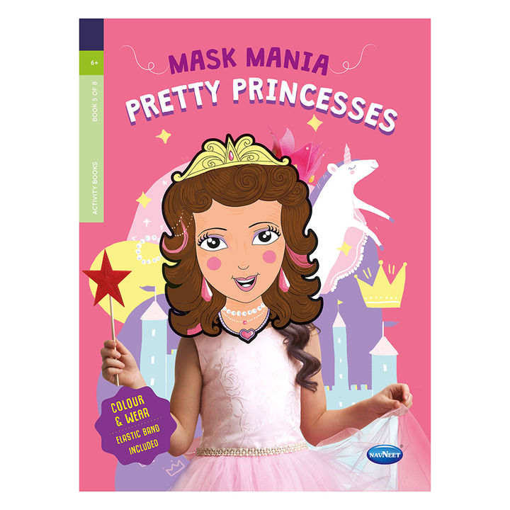 Navneet Pretty Princesses Mask Book