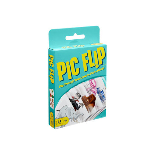 Mattel Pic Flip Card Games