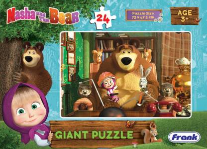 Buy Frank Masha And The Bear Giant Puzzle 70201 – kidzgallery.in