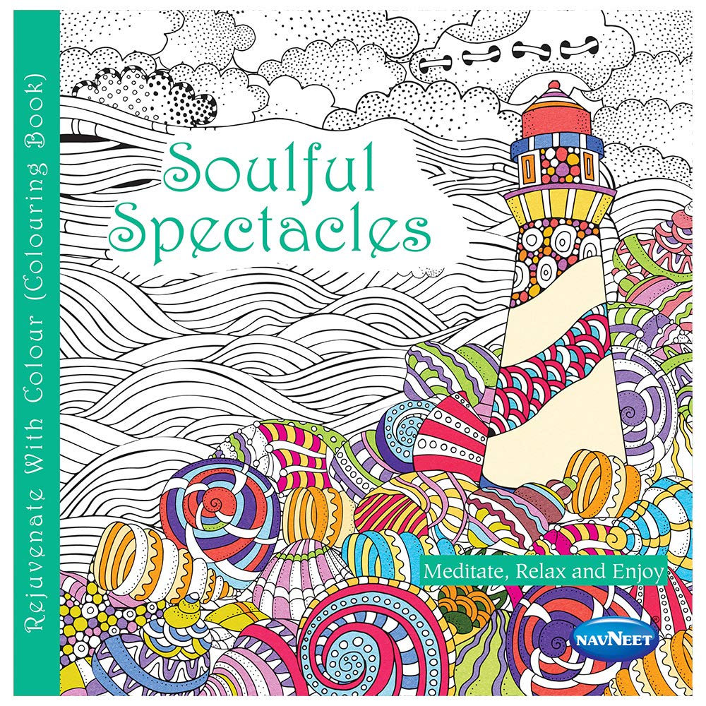 Navneet Soulful Spectacles Colouring Book