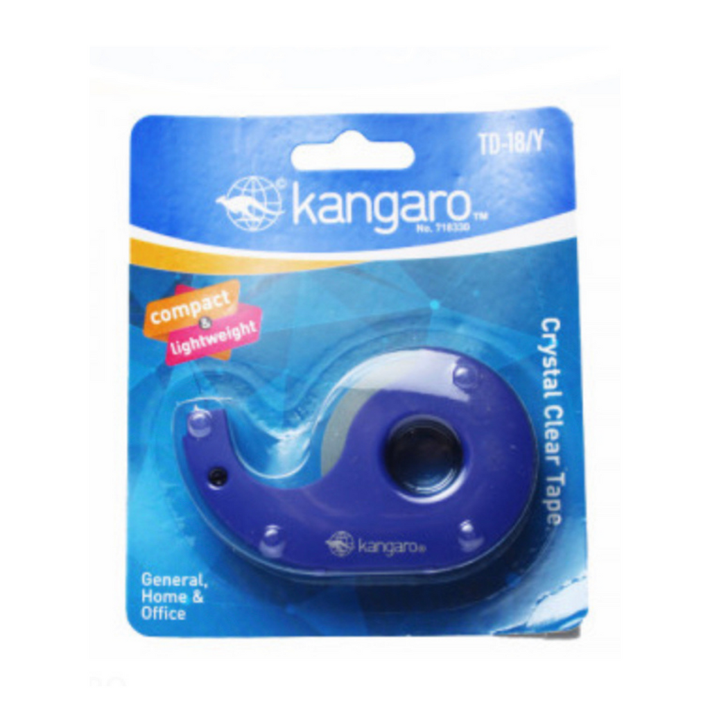 Kangaro Crystal Clear Tape (Blue)