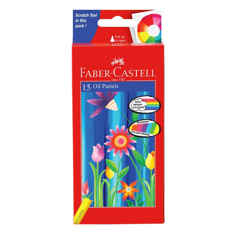 Faber Castell 15 Oil Pastels
