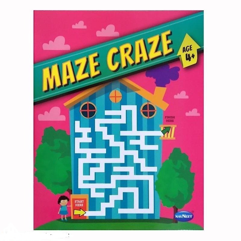 Navneet Maze Craze Book 4+