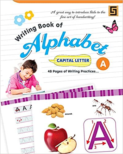  Alphabet Writing Capital Letter (A)