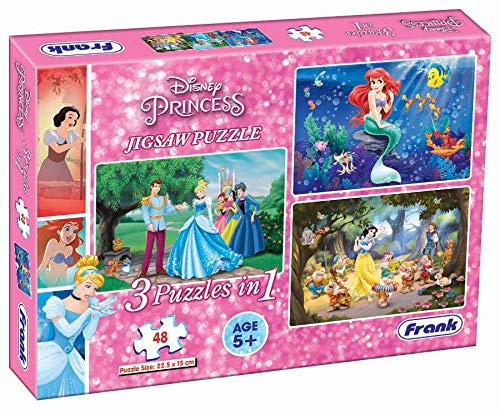 Frank Princess 3 In 1 Puzzle