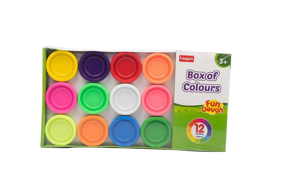 Funskool Fun Dough Box Of Colours 12