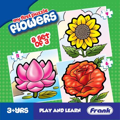 Frank My First Puzzle Flowers
