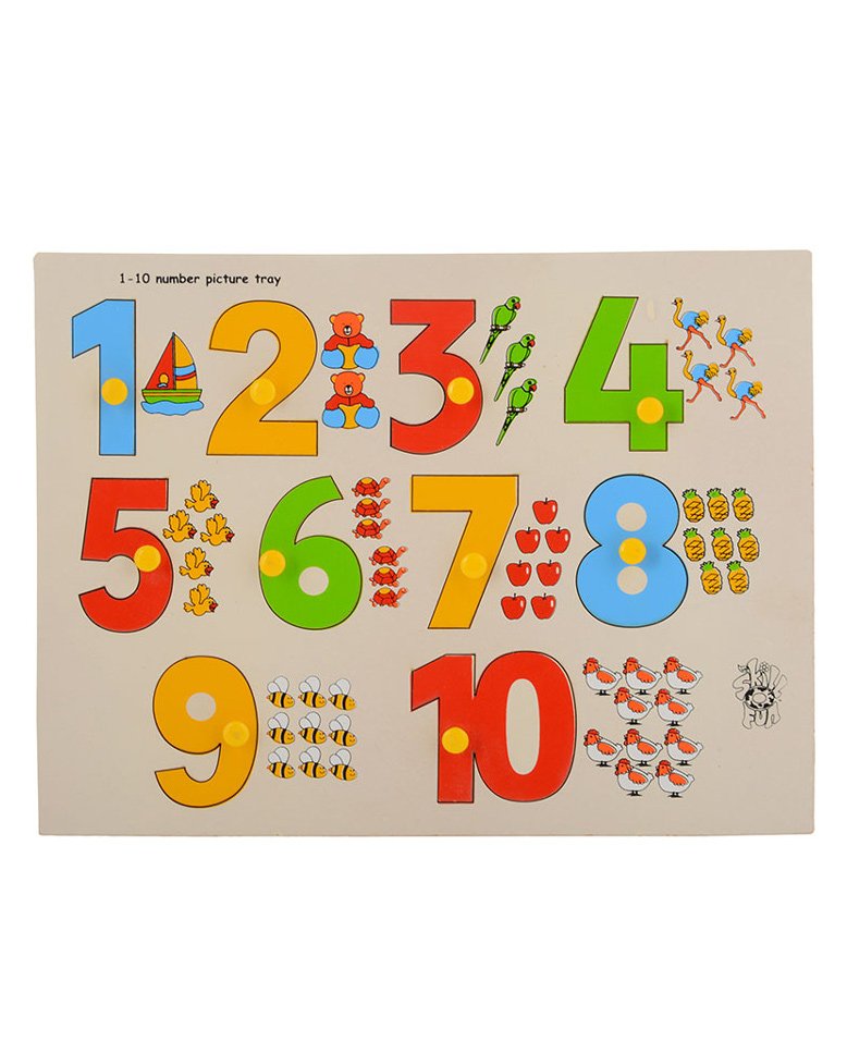 Skillo Fun Number With Picture Tray