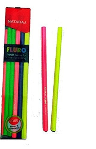 Nataraj Fluro Neon Pencils