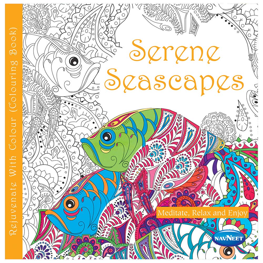 Navneet Serene Seascapes Colouring Book