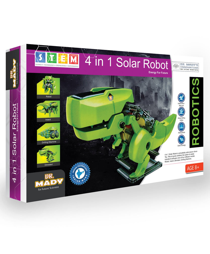 Dr Mady 4 In 1 Solar Robot