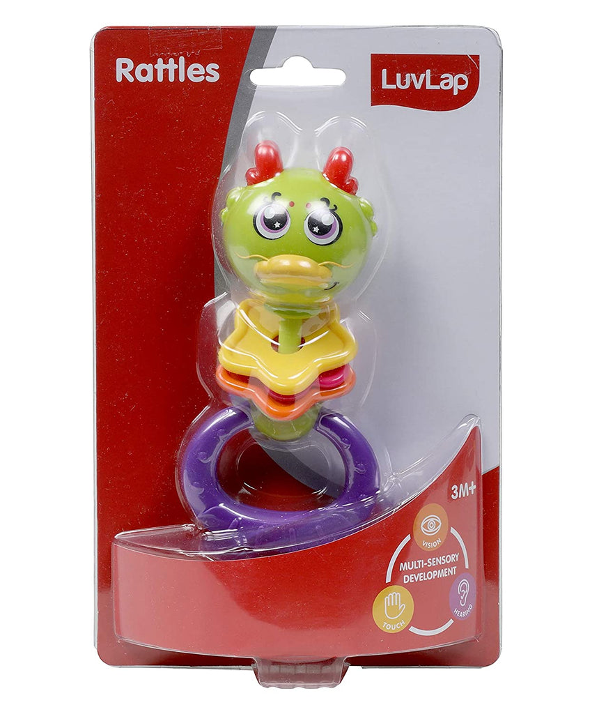 Luvlap Duck Rattle 3m+