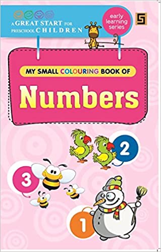 Golden Sapphire My Small Colouring Book Numbers (2)