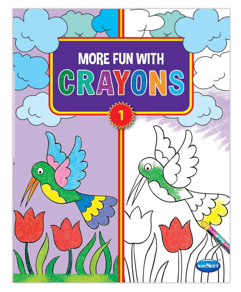 Navneet More Fun Crayons Colouring Book