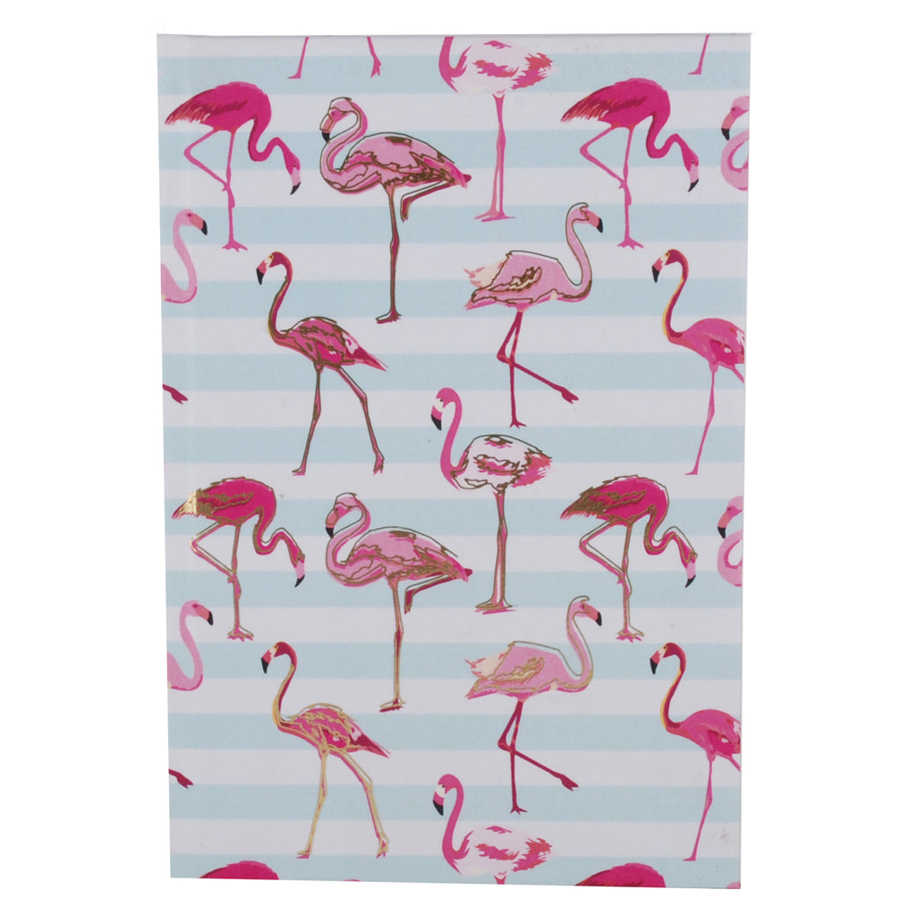 Pinaken Flamingo Carnations Notebook
