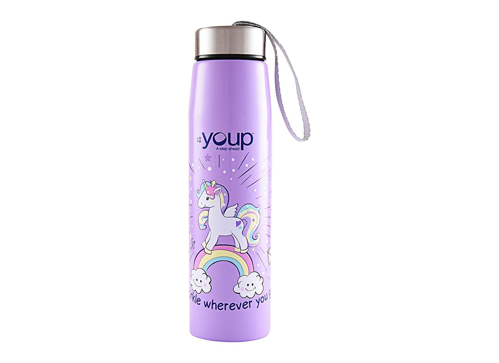 Youp Unicorn Bottle 500ml (Purple)