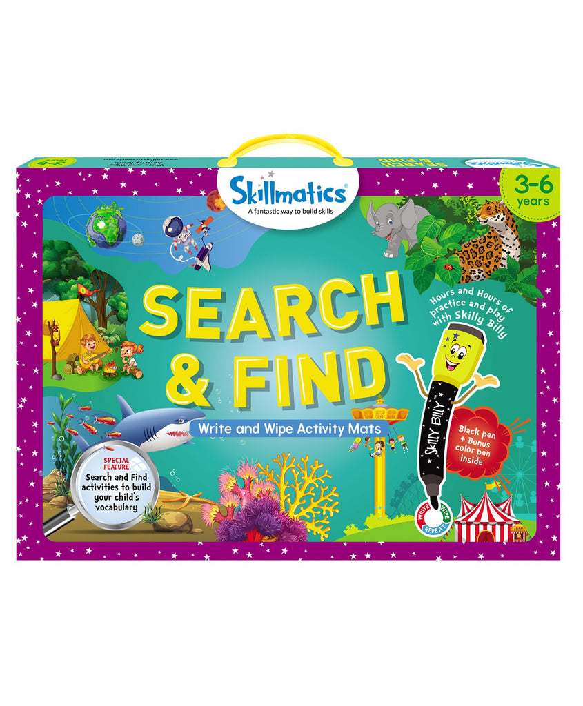 Skillmatics Search & find (Write And Wipe)