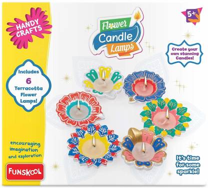 Funskool Flower Candle Lamps