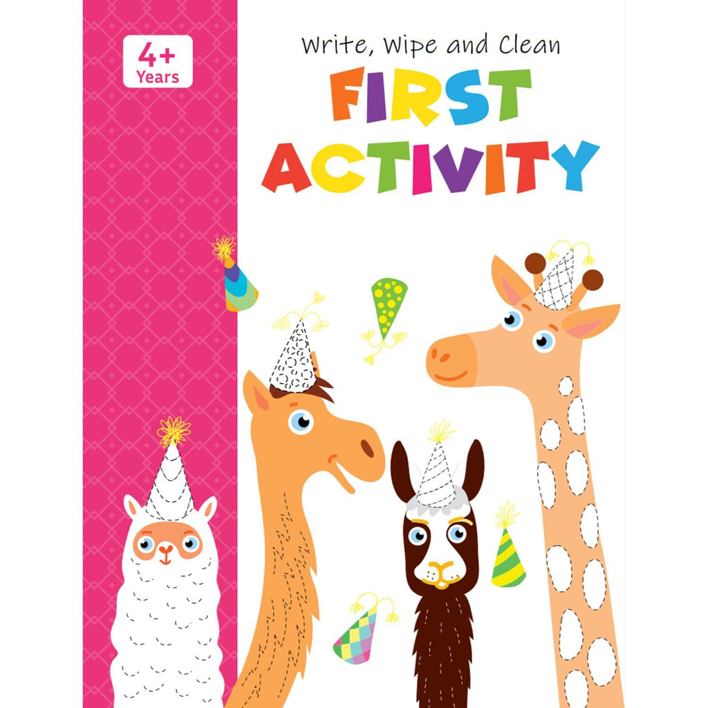 Pegasus First Activity Wipe And Clean Book