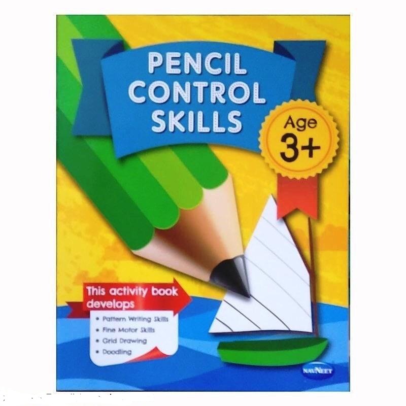 Navneet Pencil Control Skills Book 3+