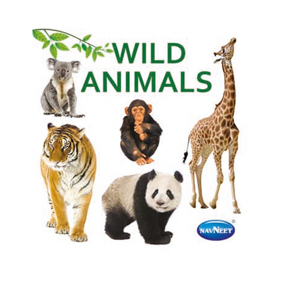 Navneet Tiny Board Book Wild Animals