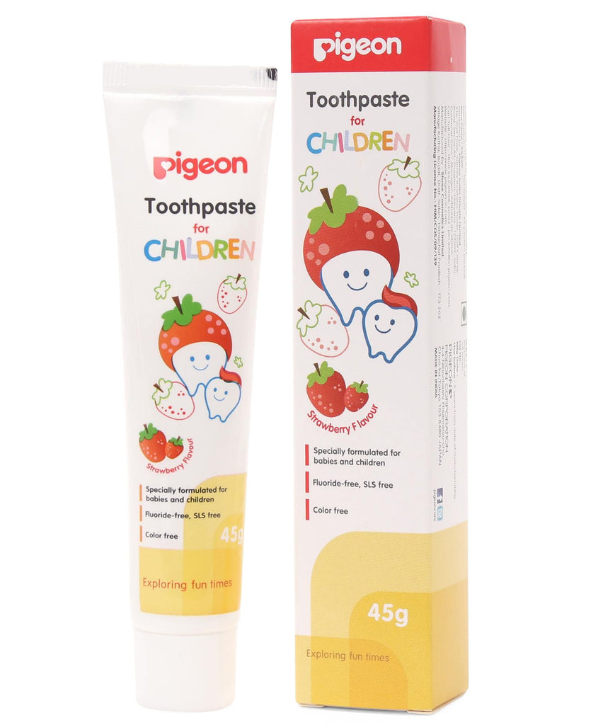 Pigeon Toothpaste Strawberry Flavour (45g)