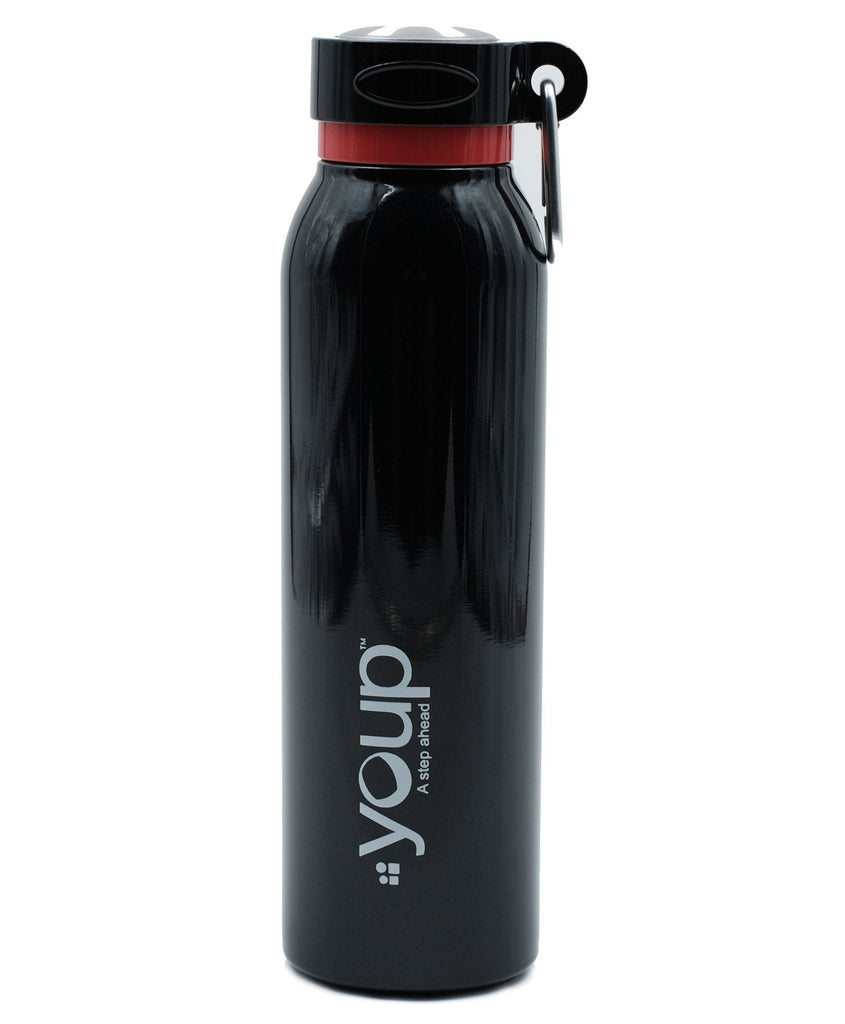 Youp Thermo Steel Bottle 500ml (Black)