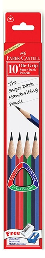 Faber Castell 10 Trenz Dark Pencils
