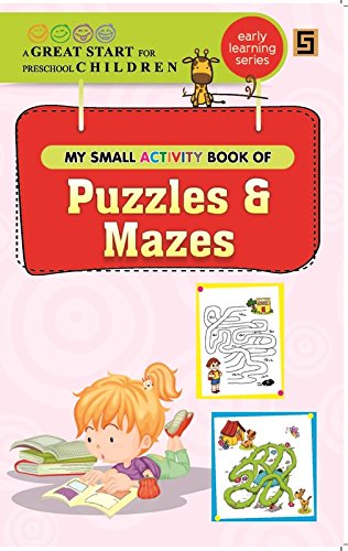 Golden Sapphire My Small Activity Puzzles & Mazes Book