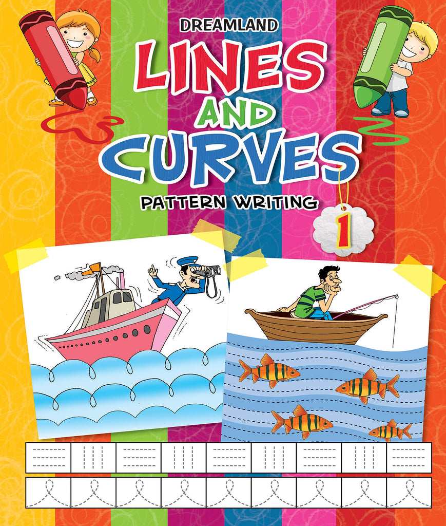Dreamland Lines And Curves Pattern Writing Book 1