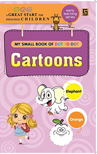 Golden Sapphire Dot To Dot  Cartoons Book