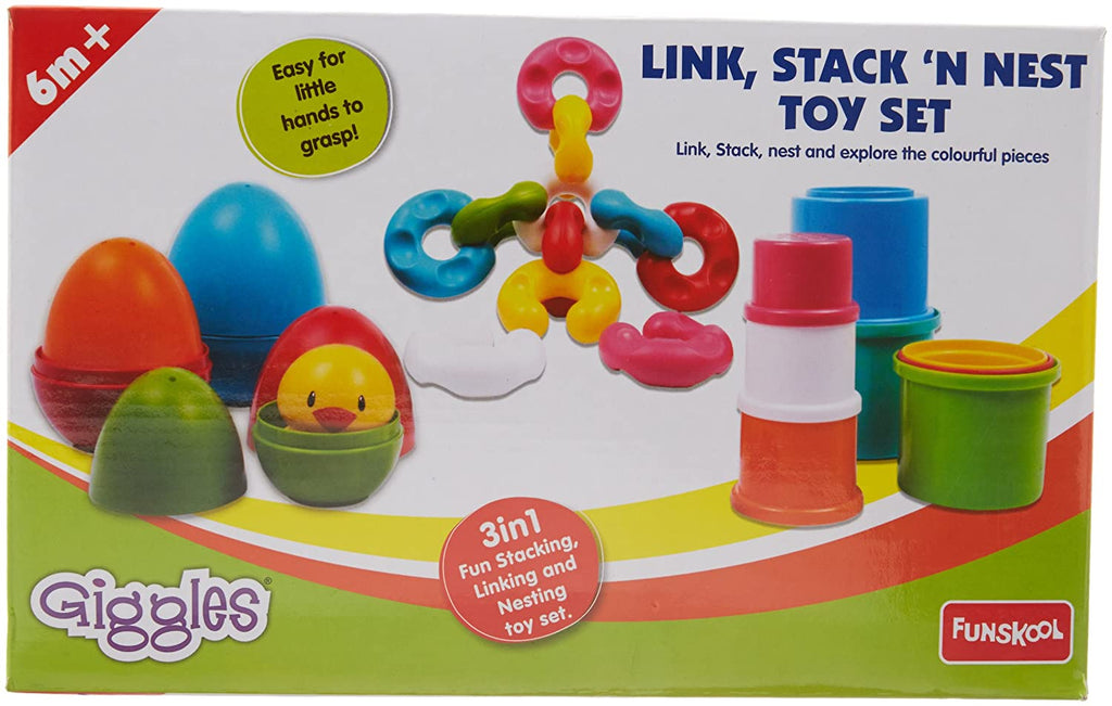 Funskool Link Stack 'N Nest Toy Set