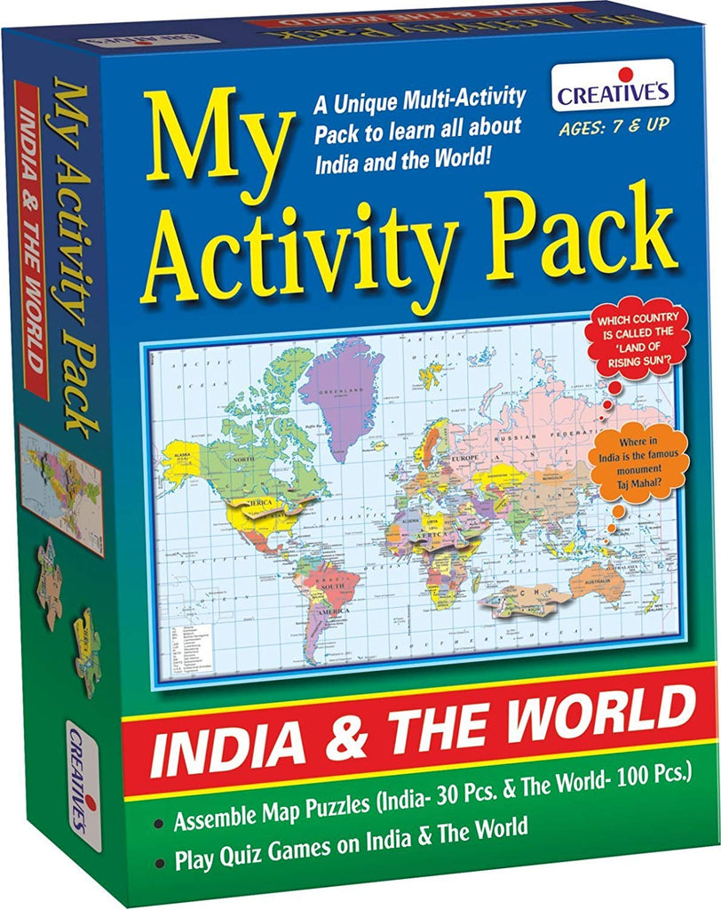 Creative Activity Pack India & The World