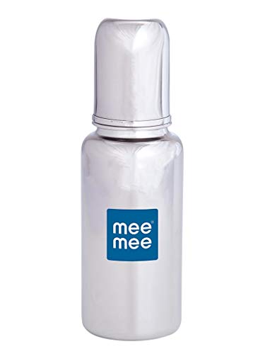 Mee Mee Premium Steel Feeding Bottle 3m+ (240ml)