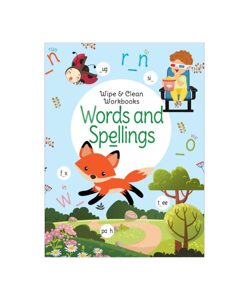 Pegasus Words And Spellings Wipe & Clean Book