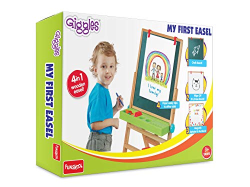 Funskool My First Easel 4 In 1 Wooden Easel