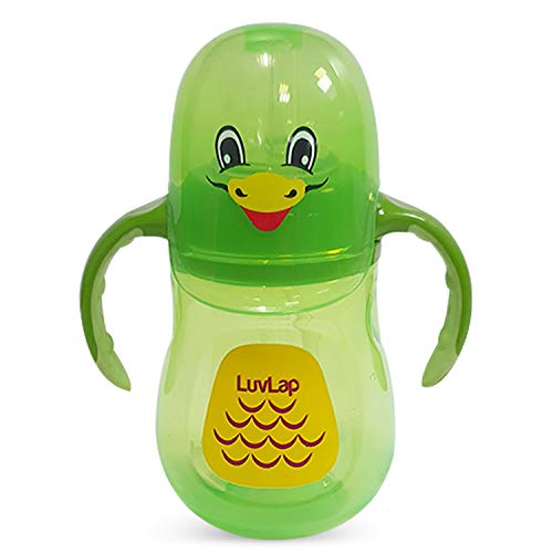 Luvlap Clever Frog Straw Sipper Cup 12m+