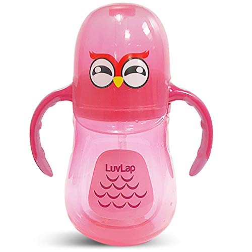 Luvlap Wise Owl Straw Sipper Cup 12m+
