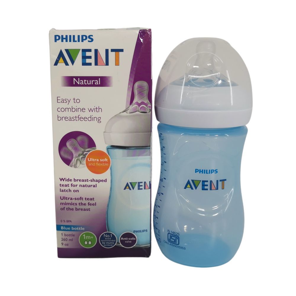 Philips Avent Natural Feeding Bottle 1m+ (260ml)