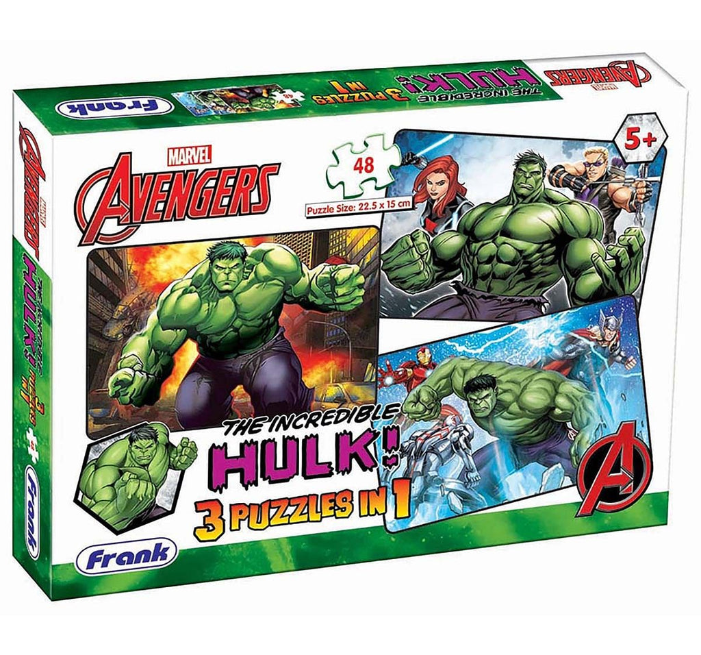 Frank Hulk 3 In 1 Puzzles