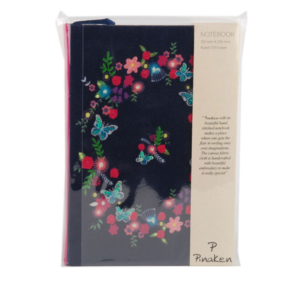 Pinaken Butterfly Bloom Notebook