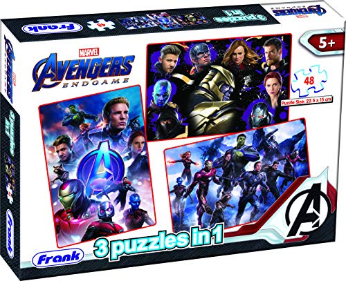 Frank Avengers Endgame 3 Puzzles in 1