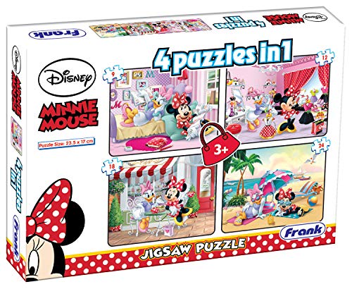 Frank  Minnie Mouse 4 in 1 Puzzle