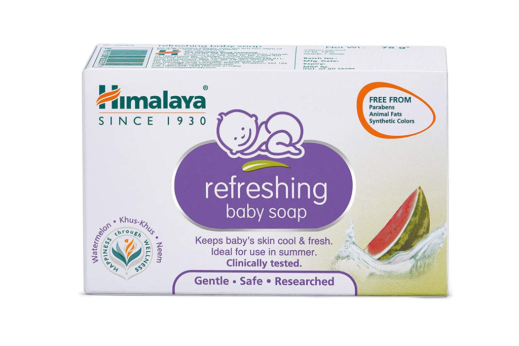 Himalaya Refreshing Baby Soap 75g