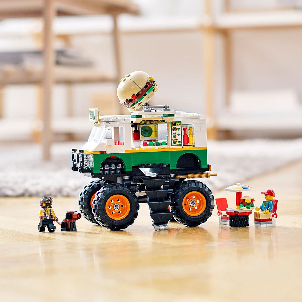 Buy Lego Creator Monster Burger Truck 31104 kidzgallery.in